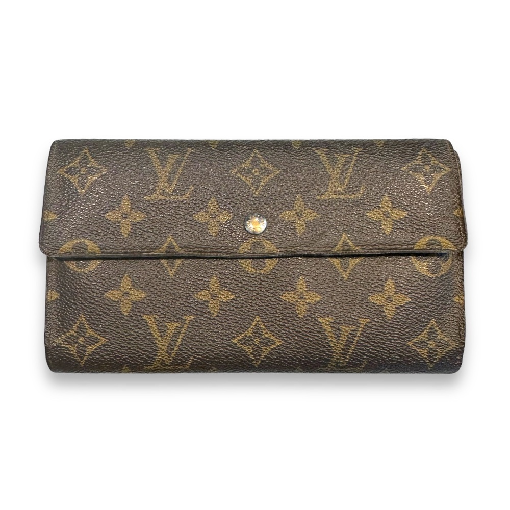 Louis Vuitton Vintage 1998 LV Monogram Women's Wallet Luxury